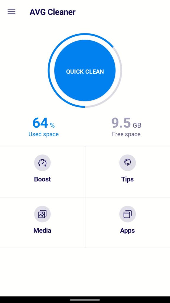 AVG Cleaner Pro Longer battery life