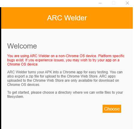 welcome to arc welder