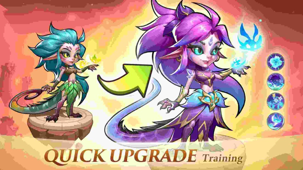 Upgrade your characters with unique abilities
