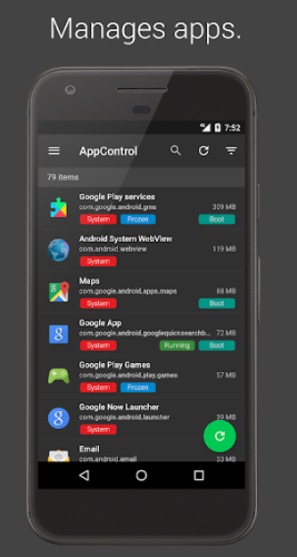manage apps