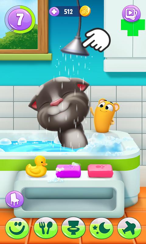 easy and simple My Talking Tom 2