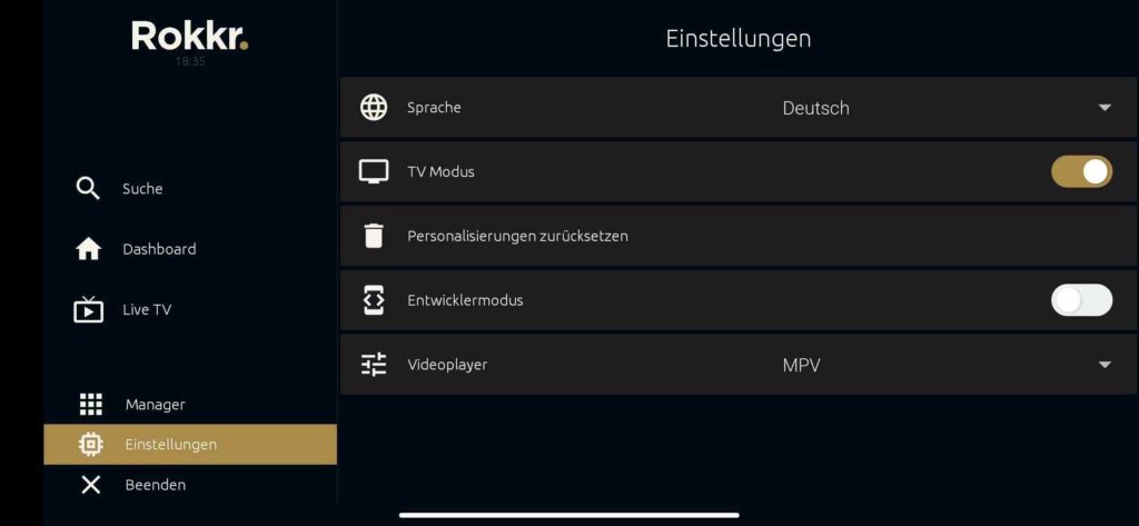 Dark Mode has already been activated.
