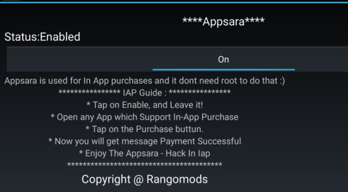 Features of Appsara